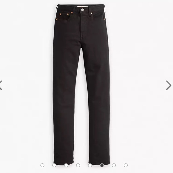 Levi’s black wedgie denim jeans - Picture 1 of 7